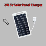 9eight5 Tools & Models Solar Panel For Charging Devices - 2W/5V USB Output Solar Panel For Charging Devices - 2W/5V USB Output