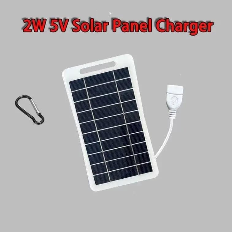 9eight5 Tools & Models Solar Panel For Charging Devices - 2W/5V USB Output Solar Panel For Charging Devices - 2W/5V USB Output