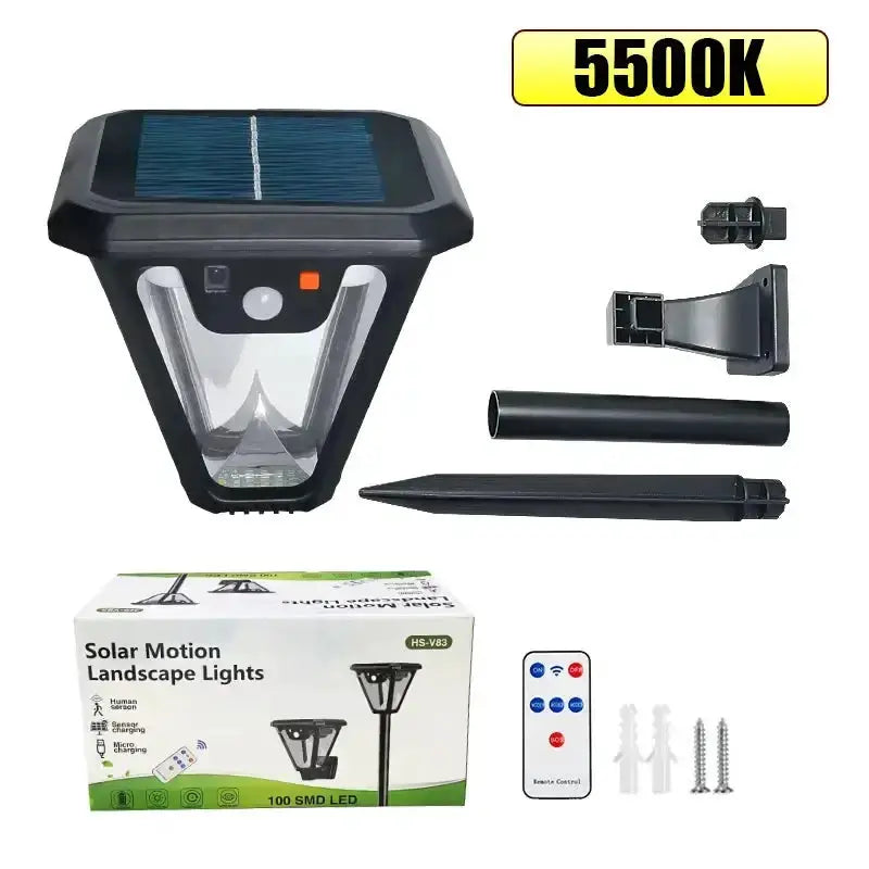 Solar Pathway Lights with Motion Sensor by Habicare