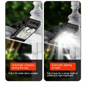 Habicare Solar Powered Outdoor Clip On Lamp With Motion Sensor For Gardens Solar Powered Outdoor Clip On Lamp With Motion Sensor