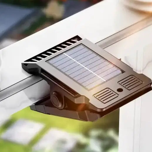 Habicare Solar Powered Outdoor Clip On Lamp With Motion Sensor For Gardens Solar Powered Outdoor Clip On Lamp With Motion Sensor