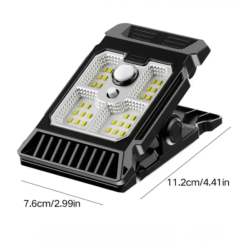 Habicare Solar Powered Outdoor Clip On Lamp With Motion Sensor For Gardens Solar Powered Outdoor Clip On Lamp With Motion Sensor