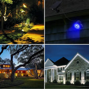 Habicare IP65 Solar LED Spotlight Kit for Outdoor Garden and Landscape Lighting IP65 Solar LED Spotlight Kit for Outdoor Lighting