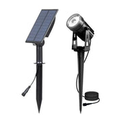 Habicare IP65 Solar LED Spotlight Kit for Outdoor Garden and Landscape Lighting IP65 Solar LED Spotlight Kit for Outdoor Lighting