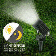 Habicare IP65 Solar LED Spotlight Kit for Outdoor Garden and Landscape Lighting IP65 Solar LED Spotlight Kit for Outdoor Lighting