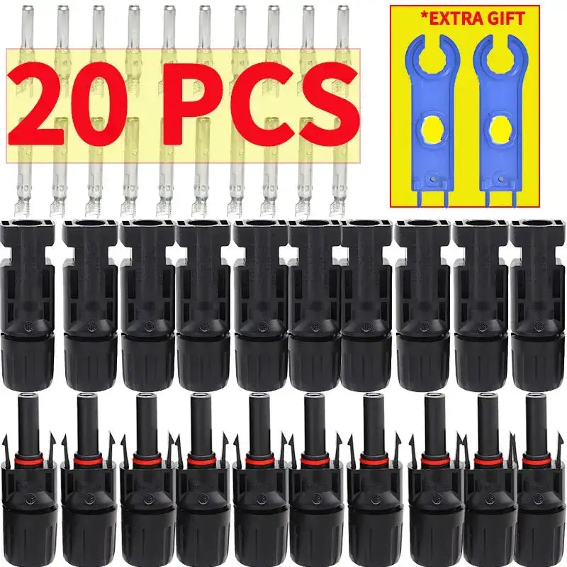 Solar PV Panel Crimping Tool Kit (AWG 14–10, 2.5/4/6mm²) by Habicare