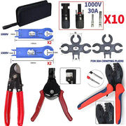 Solar PV Panel Crimping Tool Kit (AWG 14–10, 2.5/4/6mm²) by Habicare