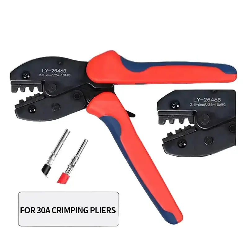 Solar PV Panel Crimping Tool Kit (AWG 14–10, 2.5/4/6mm²) by Habicare