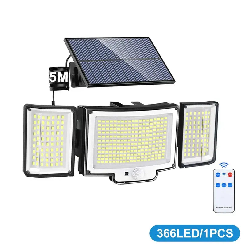 Solar Security Light – Motion Sensor (Waterproof) by Habicare