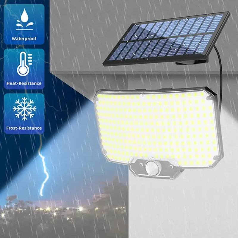 Solar Security Light – Motion Sensor (Waterproof) by Habicare