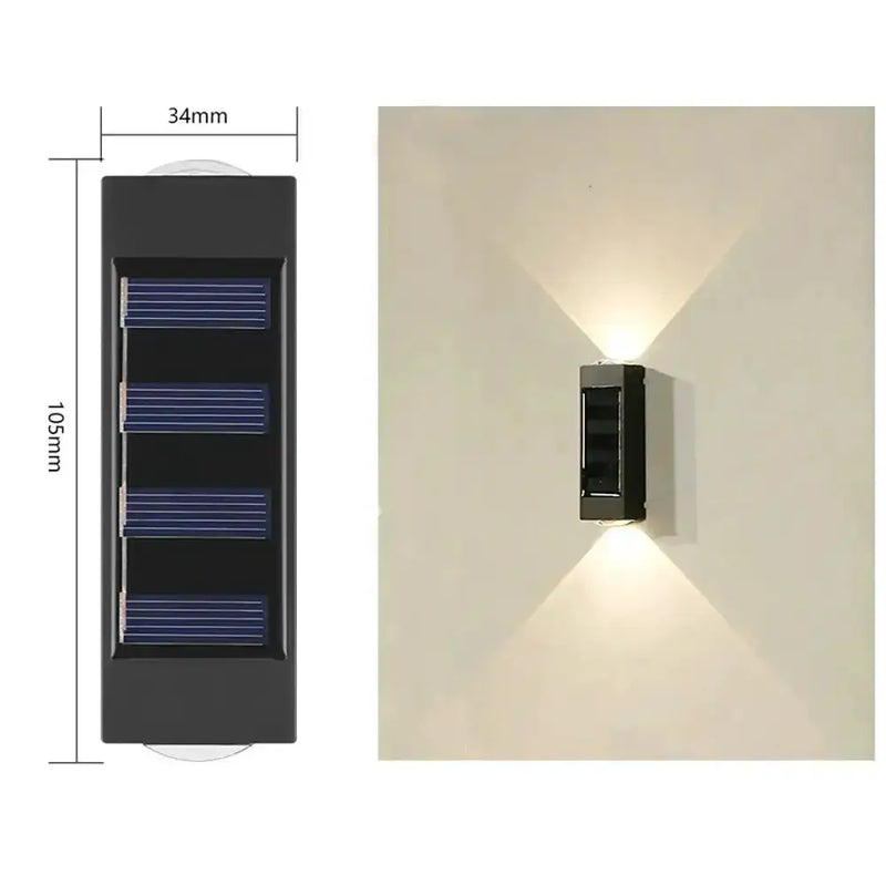 Solar Wall Lamp (different colours available) by Habicare