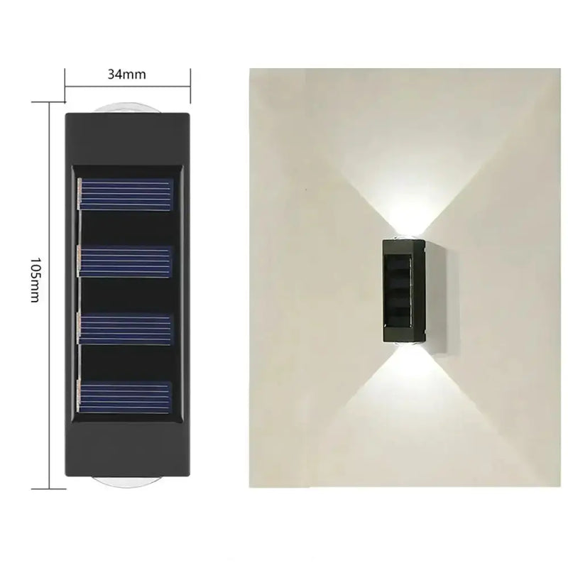 Solar Wall Lamp (different colours available) by Habicare
