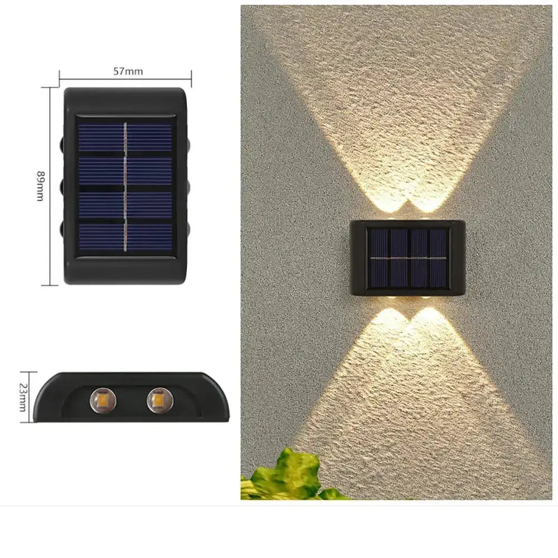 Solar Wall Lamp (different colours available) by Habicare