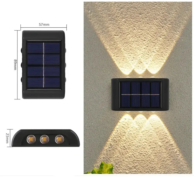 Solar Wall Lamp (different colours available) by Habicare