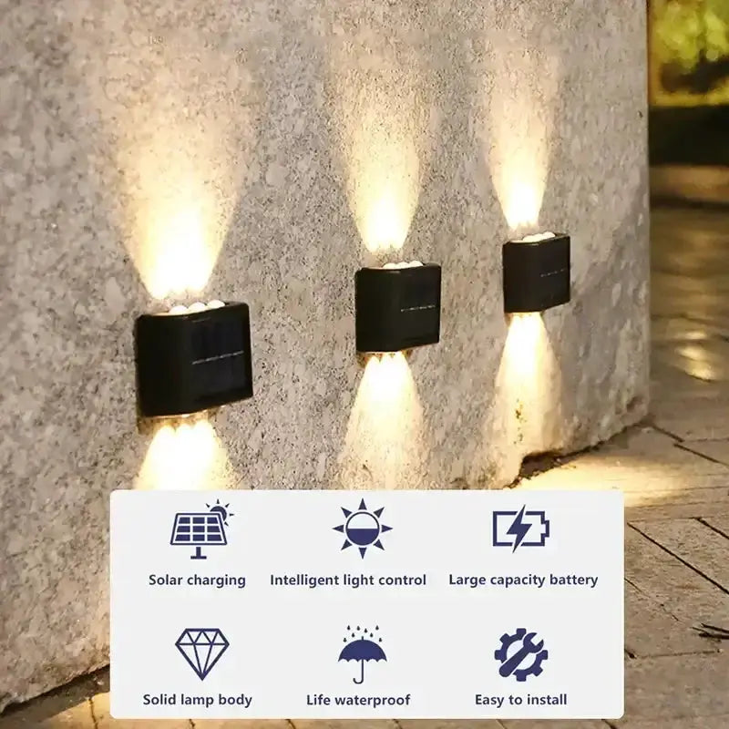 Solar Wall Lamp (different colours available) by Habicare