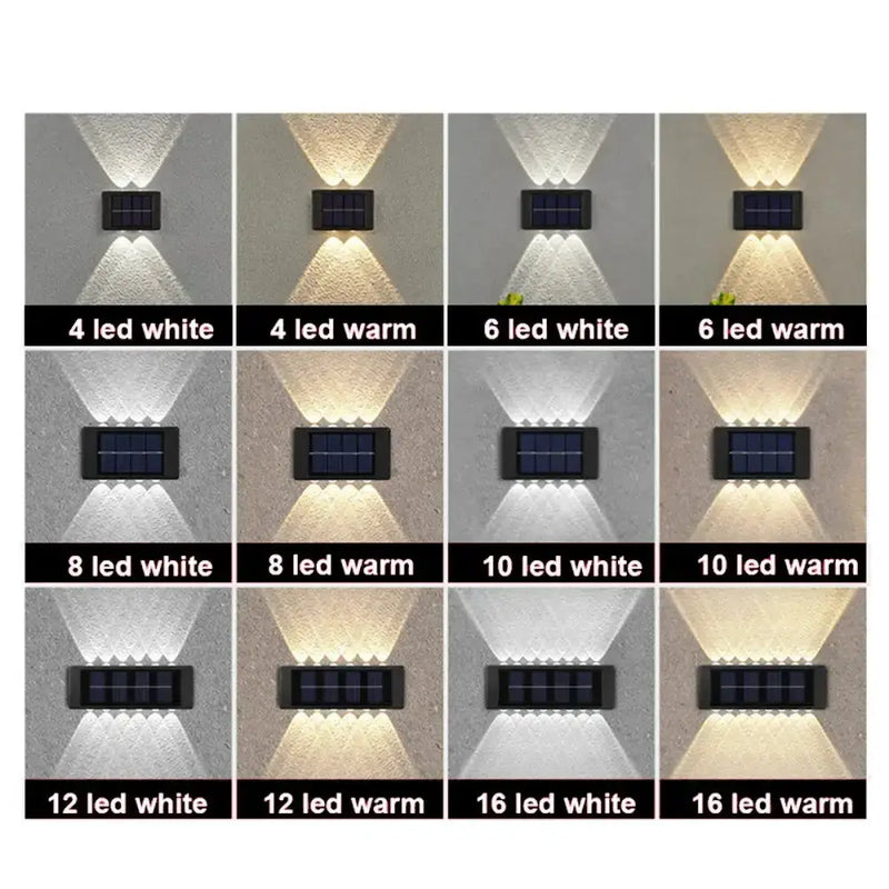 Solar Wall Lamp (different colours available) by Habicare