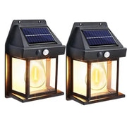 Solar Waterproof Outdoor LED Wall Light with Motion Sensor by Habicare