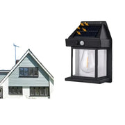 Solar Waterproof Outdoor LED Wall Light with Motion Sensor by Habicare