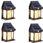 Solar Waterproof Outdoor LED Wall Light with Motion Sensor by Habicare