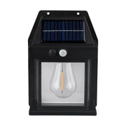 Solar Waterproof Outdoor LED Wall Light with Motion Sensor by Habicare