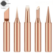 Soldering Iron Copper Tip Set - 900M (5pcs) by Habicare