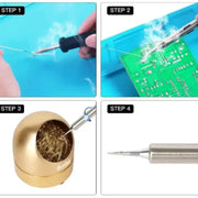 Soldering Iron Tip Cleaning Ball & Sponge by Habicare