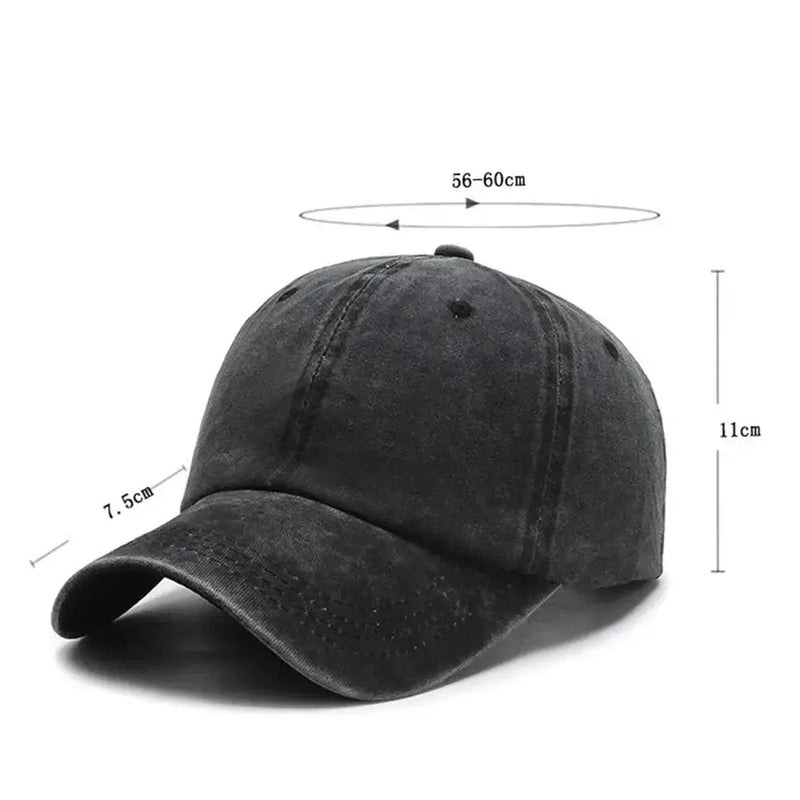 Solid Baseball Cap (5 colours available) by Habicare
