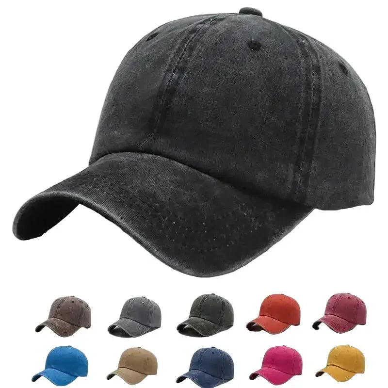 Solid Baseball Cap (5 colours available) by Habicare