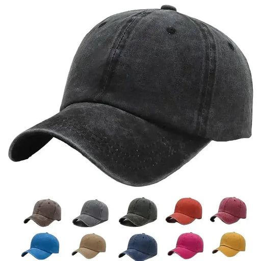 Solid Baseball Cap (5 colours available) by Habicare