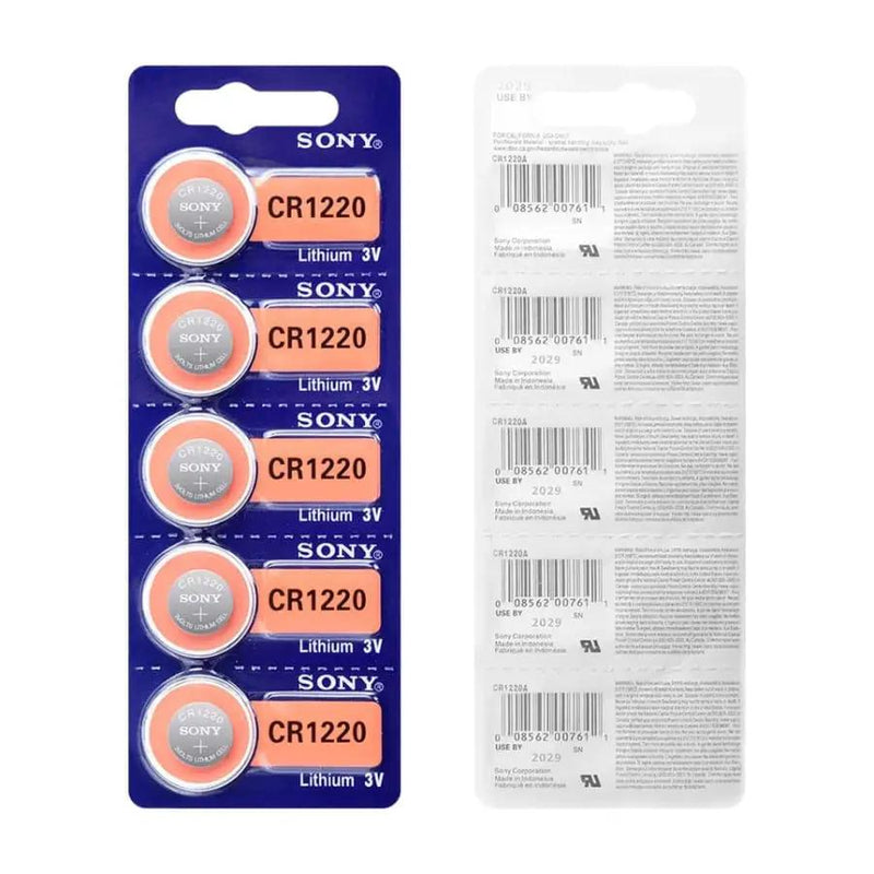 Sony CR1220 Watch Batteries (5 Pack) by That Watch Shop