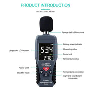Sound Level Noise Meter - Decibel Measurement 30-130dB by 9eight5