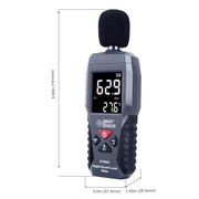 Sound Level Noise Meter - Decibel Measurement 30-130dB by 9eight5