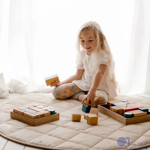 Wooden Sound Blocks - 15 Pcs - QToys | Montessori Toy NZ by Curious Moonbeam