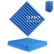 Soundproofing Foam Panels (12-Pack) (8 colours available) by Habicare