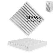 Soundproofing Foam Panels (12-Pack) (8 colours available) by Habicare