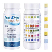 Spa / Hot Tub Water Quality Test Strips (x50) - 6 Variables by 9eight5