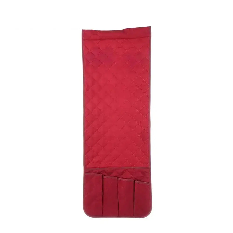 Space-Saving Sofa & Bedside Remote Control Holder with Organizer Pockets by Habicare