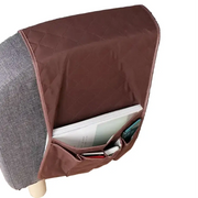 Space-Saving Sofa & Bedside Remote Control Holder with Organizer Pockets by Habicare