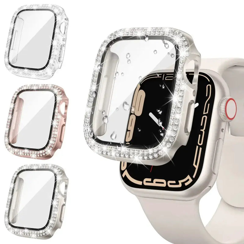 Sparkle Protective Case for the Apple Watch 7, 8 & 9 (45mm) Series by Habicare