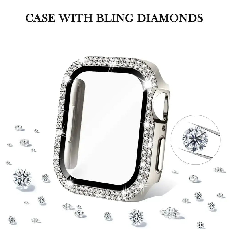 Sparkle Protective Case for the Apple Watch Series 10 (42mm) by Habicare