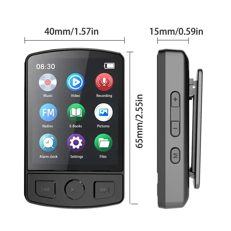 Sports Clip MP3 Player with Recording by Habicare