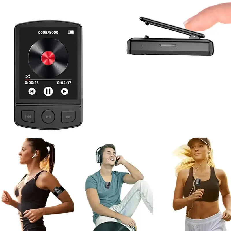 Sports Clip MP3 Player with Recording by Habicare