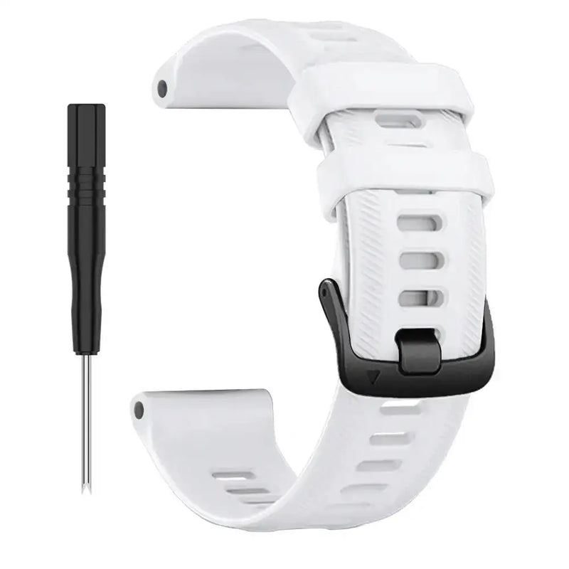 Sports Silicone Strap for the Garmin Forerunner Series - 22mm (10 different colours available) by Habicare