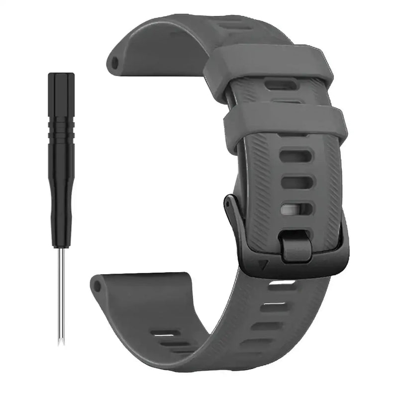 Sports Silicone Strap for the Garmin Forerunner Series - 22mm (10 different colours available) by Habicare