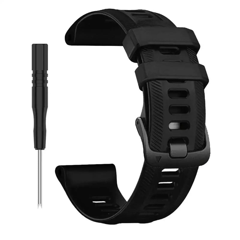 Sports Silicone Strap for the Garmin Forerunner Series - 22mm (10 different colours available) by Habicare
