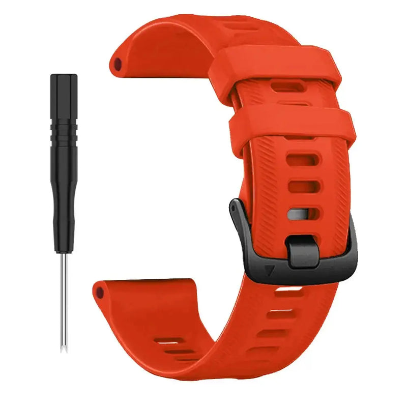 Sports Silicone Strap for the Garmin Forerunner Series - 22mm (10 different colours available) by Habicare