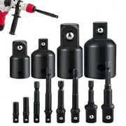 12Pc Drill Socket Adapter Set Impact Nut Driver Hex Extension Bit 1/4" 3/8" 1/2" by salelink.co.nz
