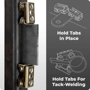 4pcs Adjustable Magnetic V-Pads Hand Tools Welding Fixture by salelink.co.nz