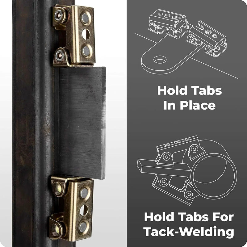 4pcs Adjustable Magnetic V-Pads Hand Tools Welding Fixture by salelink.co.nz