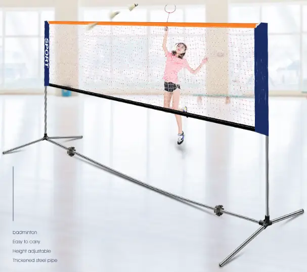 Portable Badminton Net Set 4.1m + Balls by salelink.co.nz